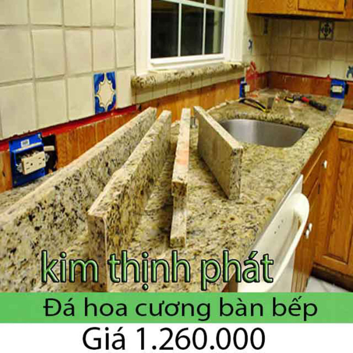 Đá hoa cương bếp granite bình dân