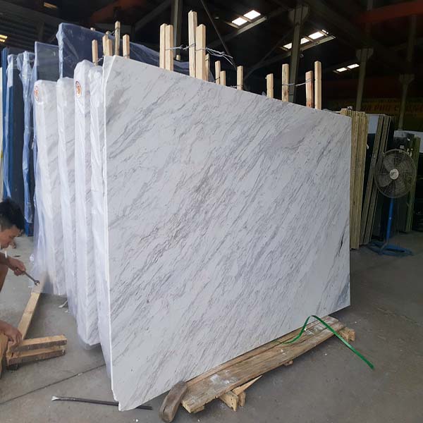 Đá marble vân trắng