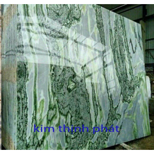 Đá hoa cương marble sơn thủy trắng xanh